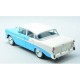 Chevrolet Bel Air 4-Door HardTop 1956 light Blue White Whitebox WB124248