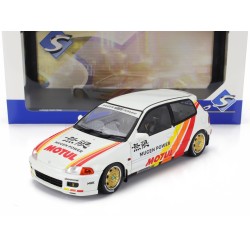 Honda Civic EG6 Mugen Power Racing 1992 White Red Solido S1810404