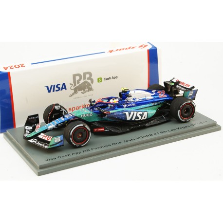 RB-Honda RBPT VCARB 01 22 Yuki Tsunoda F1 9th Las Vegas 2024 Spark S9548