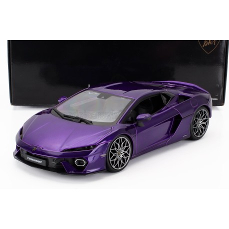 Lamborghini Temerario 2024 Purple Bburago BU11052PU