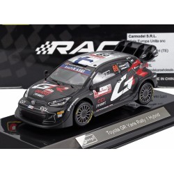 Toyota&nbsp;Yaris GR Rally1 69 WRC 2024 Kalle Rovanpera - Jonne Halttunen Bburago BU38324