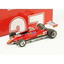 Ferrari 126C 27 Gilles Villeneuve F1 Brésil 1982 Brumm R593