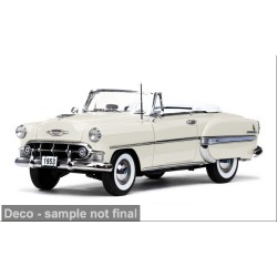 Chevrolet Bel Air Open Convertible 1953 White Sunstar SUN1627