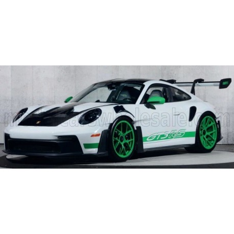 Porsche 911 992 GT3 RS Coupe 2022 White Green Norev 127535