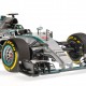 Mercedes W06 Hybrid F1 USA 2015 Nico Rosberg Minichamps 110150306
