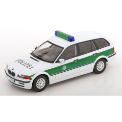 BMW 3-Series E46 Touring SW Polizei 1999 White Green KK Scale KKDC181464