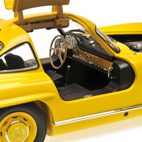 Mercedes Benz 300 SL W198I 1954 Jaune Minichamps 180039009