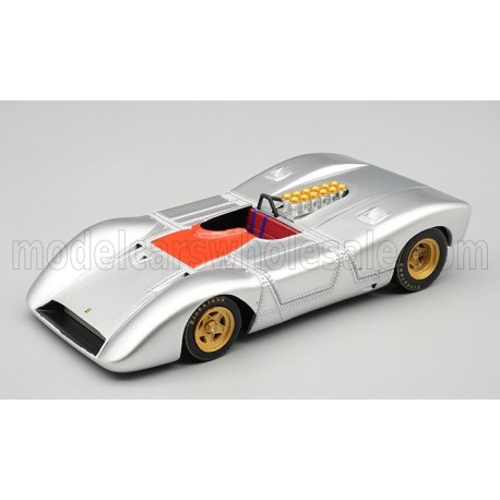 Ferrari 612 Can-Am Press Version 1968 Matt Alluminium Tecnomodel TEC43-33B