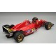 Ferrari 412T2 27 with driver Jean Alesi F1 Japon 1995 Tecnomodel TMD18-333A