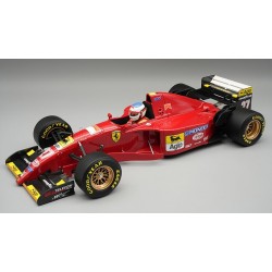 Ferrari 412T2 27 with driver Jean Alesi F1 Winner Canada 1995 Tecnomodel TMD18-333C