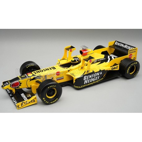 Jordan Honda 198 MF-301 HC 9 with driver Damon Hill F1 Imola 1998 Tecnomodel TMD18-426C