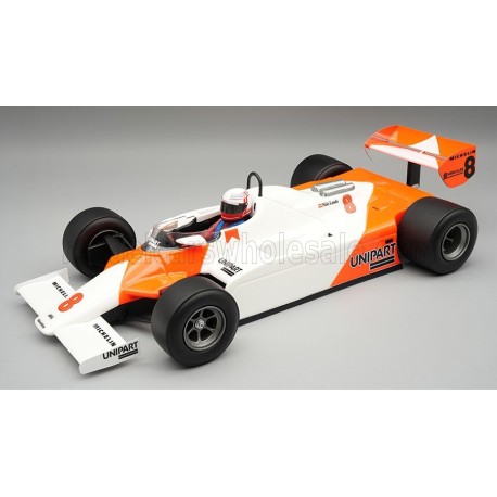 McLaren Ford MP4/1B 8 with driver Niki Lauda F1 Monaco 1982 Tecnomodel TMD18-466C
