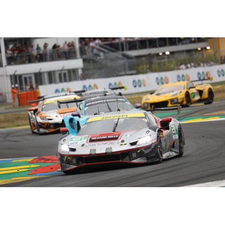 Ferrari 296 LMGT3 21 2nd 24 Heures du Mans 2025 Looksmart LS18LM056