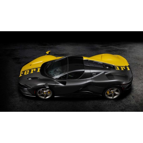 Ferrari Daytona SP3 Giallo Modena Shiny Carbon Looksmart LS535SE3