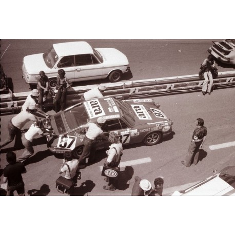 Porsche Carrera RSR 87 20th 24 Heures du Mans 1975 Spark S9812
