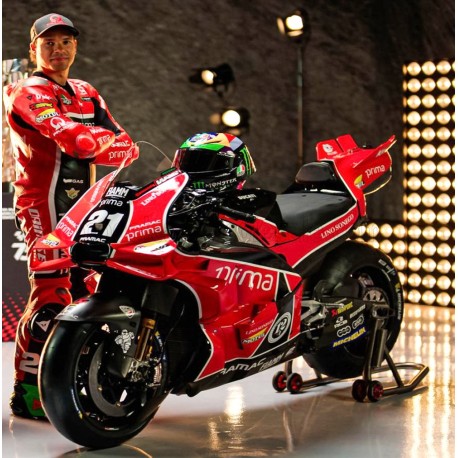 Ducati Desmosedici GP24 21 Franco Morbidelli Moto GP Grande-Bretagne 2024 NZG KLW0015-04