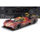 Ferrari 499P Dirty version with showcase 50 Winner 24 Heures du Mans 2024 BBurago 18-16312D-VET
