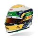 Casque Helmet 1/2 Gabriel Bortoleto Sauber F1 2025 Bell BORTOLETO2025
