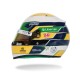 Casque Helmet 1/2 Gabriel Bortoleto Sauber F1 2025 Bell BORTOLETO2025