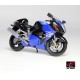 Suzuki&nbsp;GSX 1300R Hayabusa 2001 Blue Black LCD Model LCDM03-BB