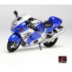 Suzuki&nbsp;GSX 1300R Hayabusa 2001 Silver Blue LCD Model LCDM03-BU