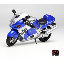 Suzuki GSX 1300R Hayabusa 2001 Silver Blue LCD Model LCDM03-BU