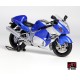 Suzuki&nbsp;GSX 1300R Hayabusa 2001 Silver Blue LCD Model LCDM03-BU