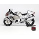 Suzuki&nbsp;GSX 1300R Hayabusa 2001 Silver LCD Model LCDM03-Si