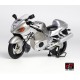 Suzuki&nbsp;GSX 1300R Hayabusa 2001 Silver LCD Model LCDM03-Si
