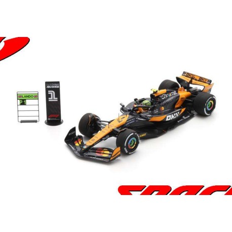 McLaren Mercedes MCL38 4 Lando Norris F1 Winner Abu Dhabi 2024 Spark S9568