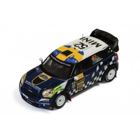 Mini Cooper 52 Rallye de Suède 2012 Sandell Parmander IXO RAM493
