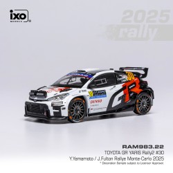 Toyota Yaris GR Hybrid Rally2 30 Rallye Monte Carlo 2025 Yuki Yamamoto - James Fulton IXO RAM983