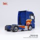 MAN TGX XXL 2020 Blue decorated IXO TR235