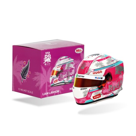 Casque Helmet 1/2 Liam Lawson RB-Honda F1 Miami 2025 Bell LAWSON2025-MIA