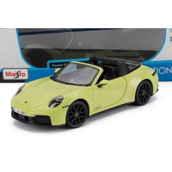 Porsche 911 992-2 Targa 4 GTS Hybrid 2024 Yellow Maisto 31470Y