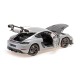 Porsche Cayman GT4RS 2021 Silver Met with Weissach Package Minichamps 110062122