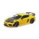 Porsche Cayman GT4RS 2021 Yellow with Weissach Package Minichamps 110062124