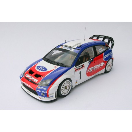 Ford Focus RS05 WRC 1 Rallye de Wallonie 2006 Tsjoen Chevaillier IXO RR002
