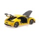 Porsche Cayman GT4RS 2021 Yellow with Weissach Package Minichamps 110062124