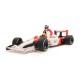 McLaren Honda MP4/6 With Jean Alesi Riding 1 Ayrton Senna F1 Mexique 1991 Minichamps 540911828