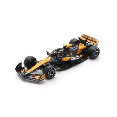 McLaren Mercedes MCL38 4 Lando Norris F1 Winner Abu Dhabi 2024 Spark SY416