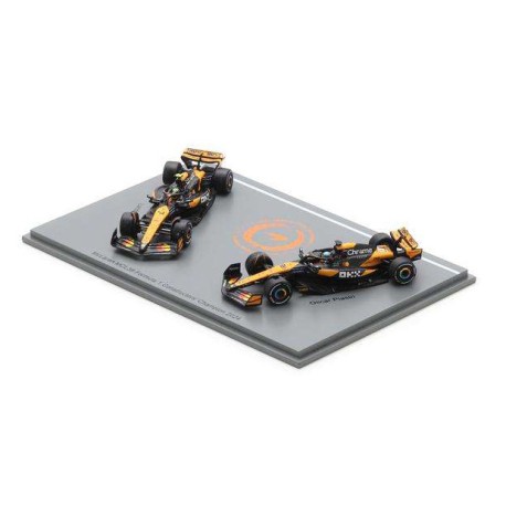 McLaren Mercedes MCL38 n4 n81 Norris Piastri F1 Constructor Champion 2024 Spark SY418