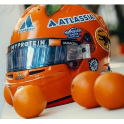 Casque Helmet 1/5 Alexander Albon Williams F1 Miami 2025 Spark 5HF208