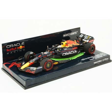 Red Bull RB18 Flow-Vis testing 1 Max Verstappen F1 2022 Minichamps 417229901