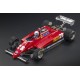 Ferrari&nbsp;126C2 late version with driver 28 Didier Pironi F1 Pays Bas 1982 GP Replicas GP165AWD