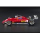 Ferrari&nbsp;126C2 late version with driver 28 Didier Pironi F1 Pays Bas 1982 GP Replicas GP165AWD