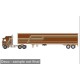 Kenworth K100 Aerodyne 1976 brown IXO U64TRTR003M
