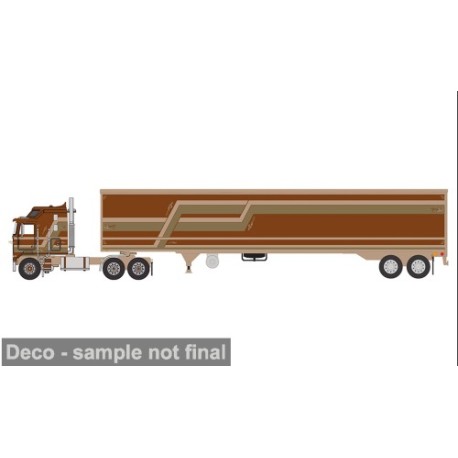 Kenworth K100 Aerodyne 1976 brown IXO U64TRTR003M