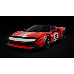 Ferrari 849 Testarossa Spider Rosso Corsa Assetto Fiorano Looksmart LS566D