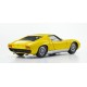 Lamborghini Miura P400 1968 Yellow Silver Kyosho 08314Y